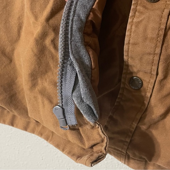 Dickies Tan Lightweight Shirt Jacket Durable Workwear - Picture 8 of 10